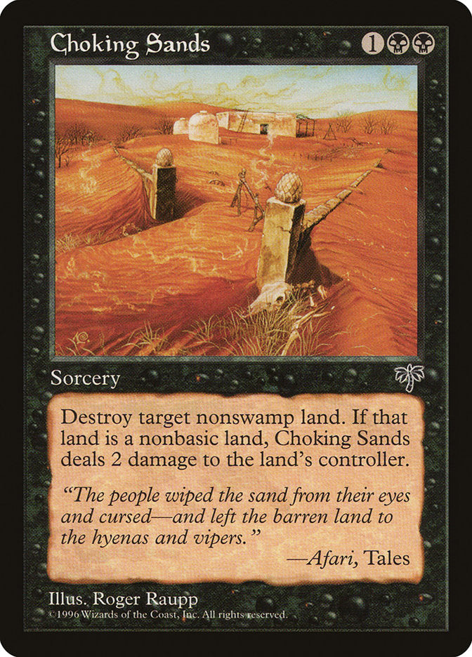 Choking Sands [Mirage] | Black Swamp Games