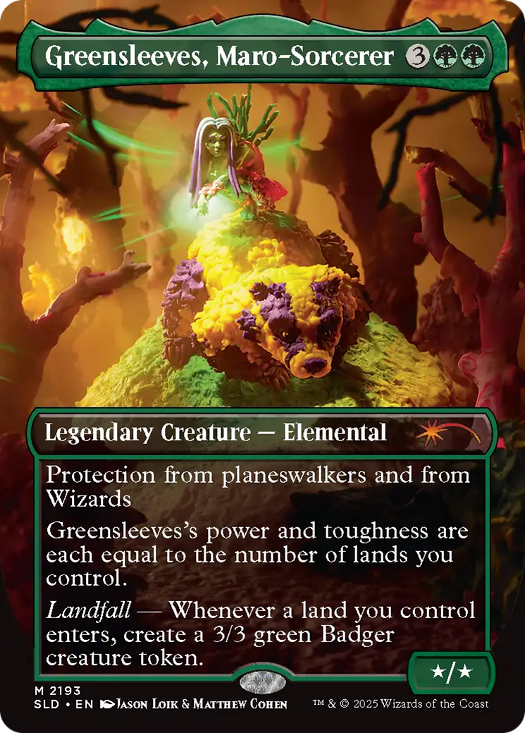 Greensleeves, Maro-Sorcerer [Secret Lair Drop Series] | Black Swamp Games