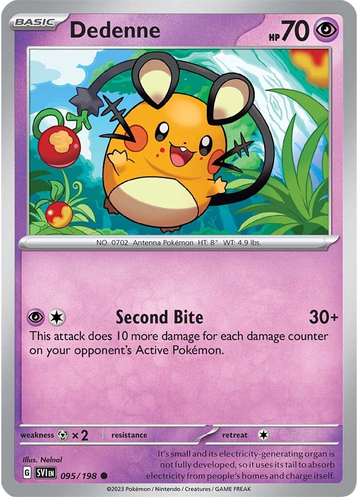 Dedenne (095/198) [Scarlet & Violet: Base Set] | Black Swamp Games