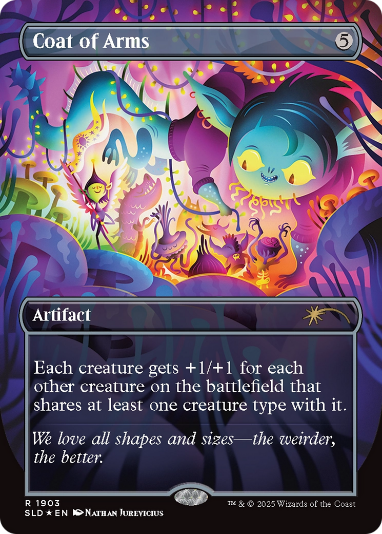 Coat of Arms (Double Rainbow Foil) [Secret Lair Drop Series] | Black Swamp Games