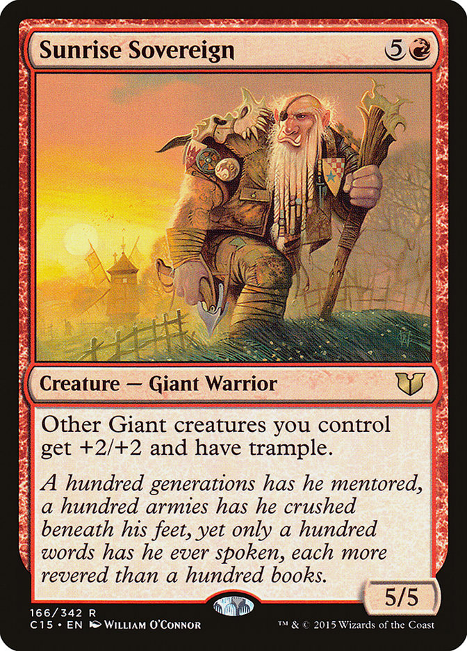Sunrise Sovereign [Commander 2015] | Black Swamp Games