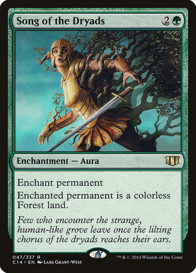 Song of the Dryads [Commander 2014] | Black Swamp Games