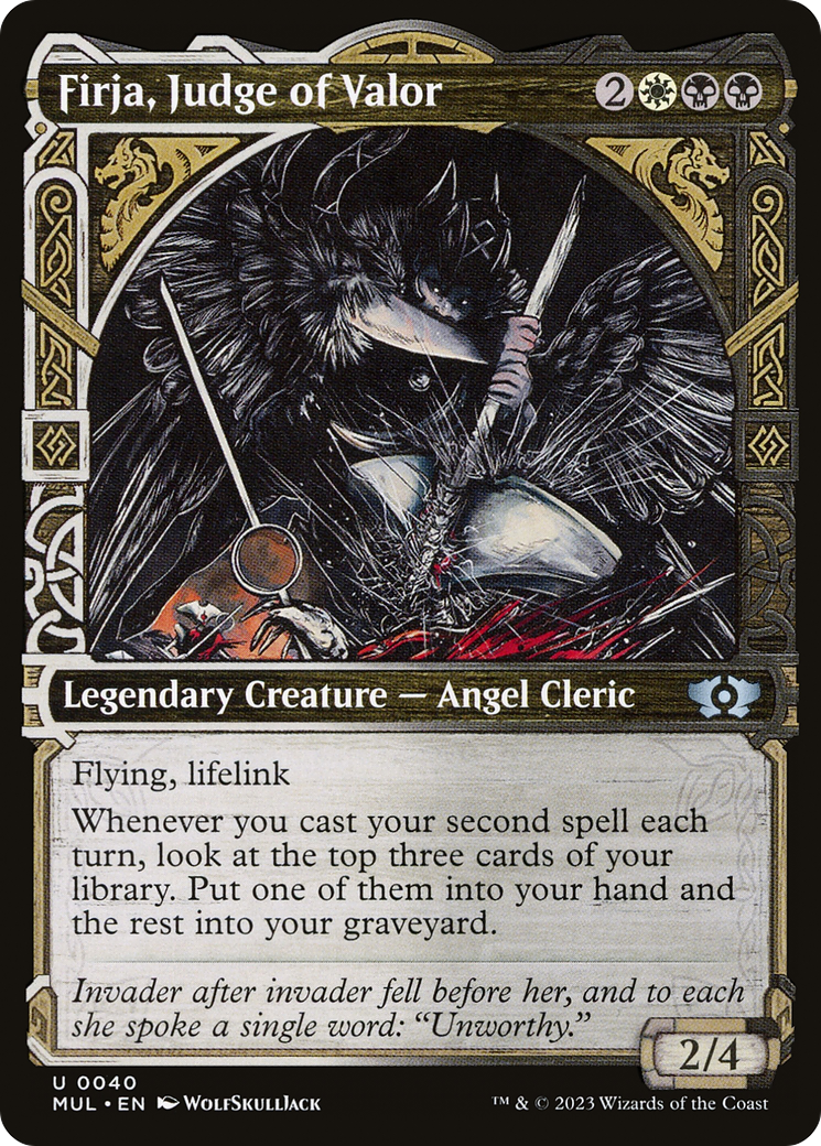 Firja, Judge of Valor [Multiverse Legends] | Black Swamp Games