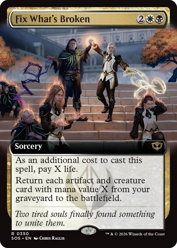 Fix What's Broken (Extended Art) [Secrets of Strixhaven] | Black Swamp Games
