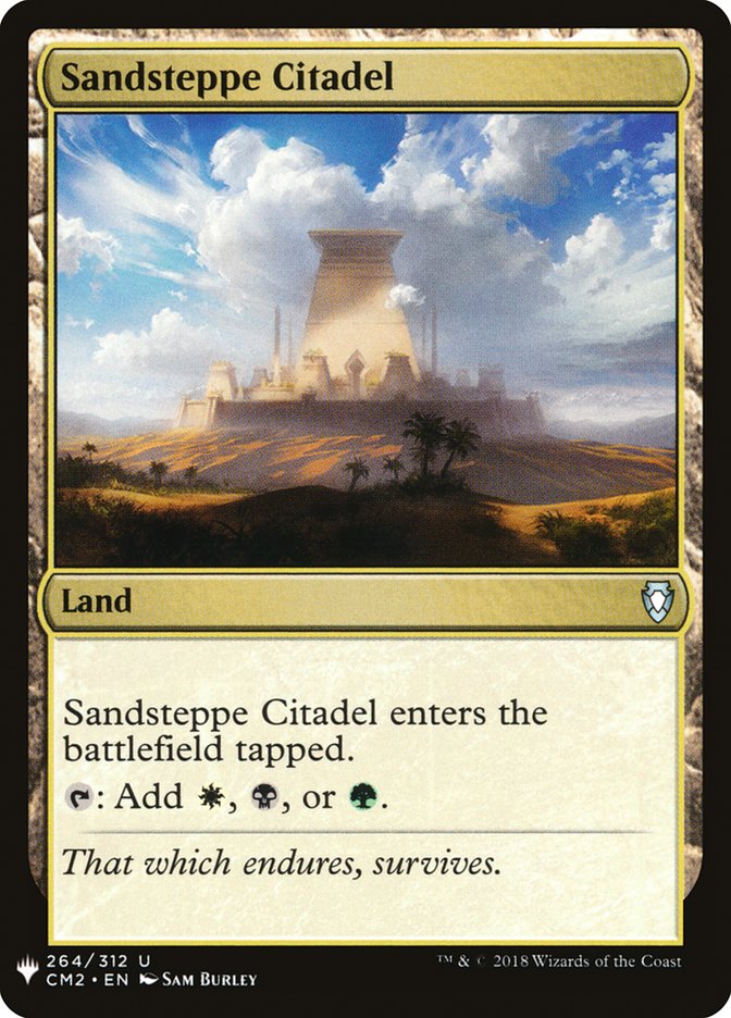 Sandsteppe Citadel [Mystery Booster] | Black Swamp Games