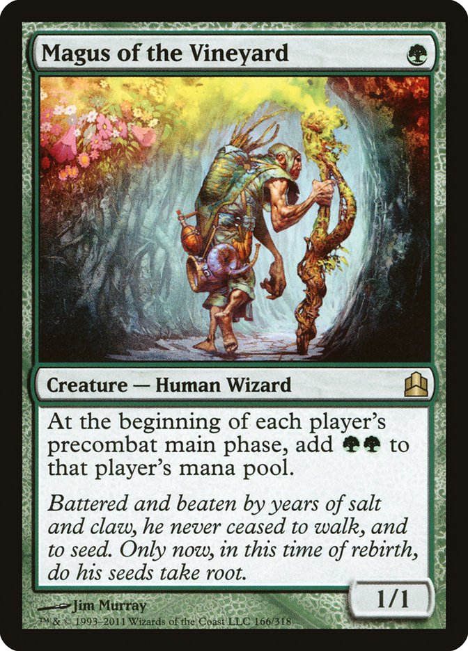 Magus of the Vineyard [Commander 2011] | Black Swamp Games