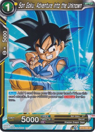 Son Goku, Adventure into the Unknown (BT10-099) [Rise of the Unison Warrior 2nd Edition] | Black Swamp Games