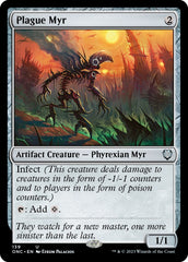 Plague Myr [Phyrexia: All Will Be One Commander] | Black Swamp Games