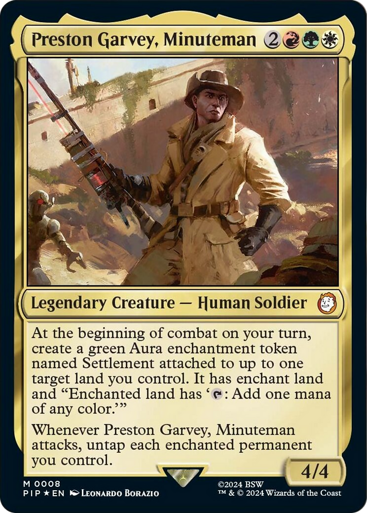 Preston Garvey, Minuteman [Fallout] | Black Swamp Games