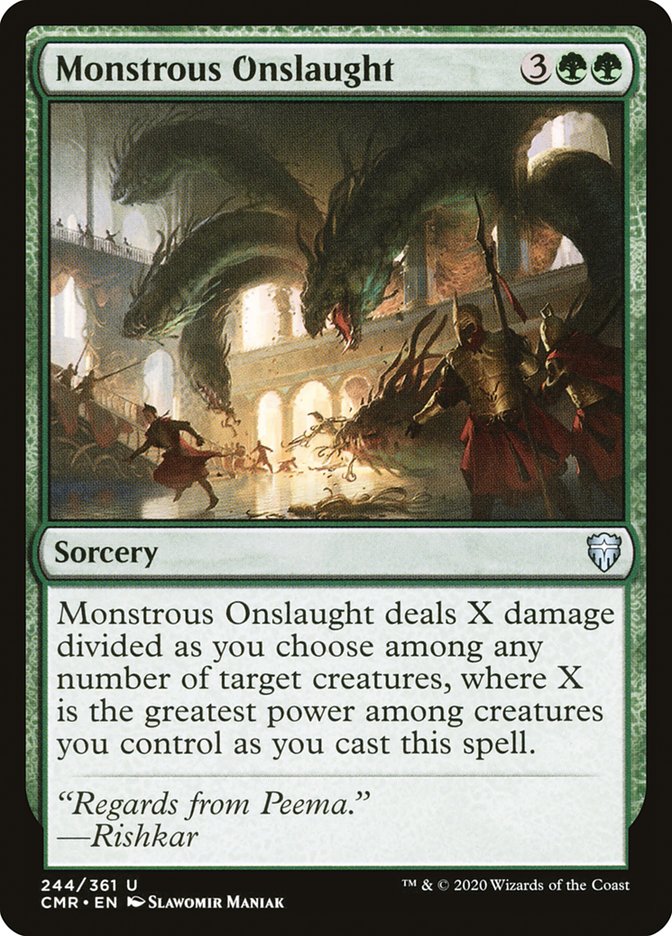 Monstrous Onslaught [Commander Legends] | Black Swamp Games