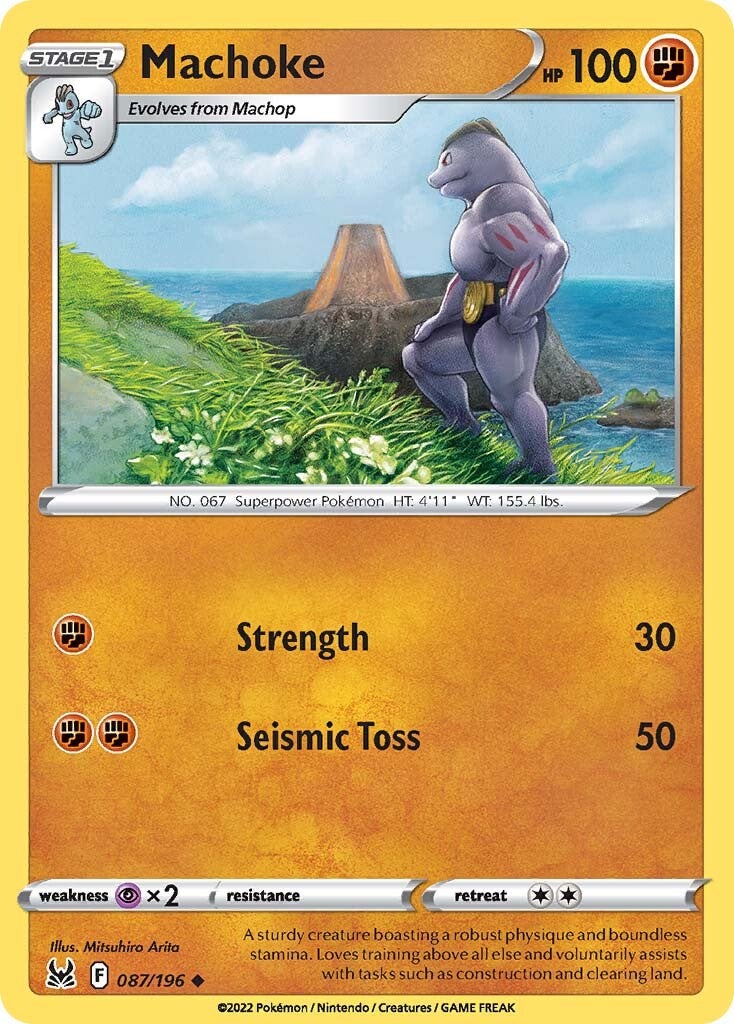 Machoke (087/196) [Sword & Shield: Lost Origin] | Black Swamp Games