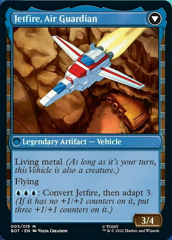 Jetfire, Ingenious Scientist // Jetfire, Air Guardian [Transformers] | Black Swamp Games