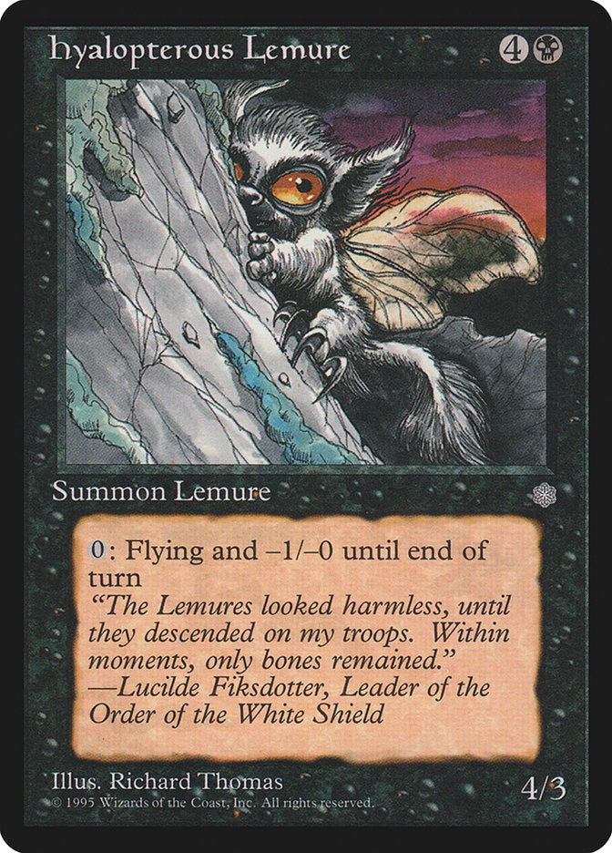 Hyalopterous Lemure [Ice Age] | Black Swamp Games