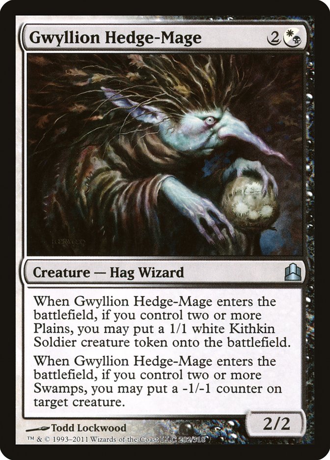 Gwyllion Hedge-Mage [Commander 2011] | Black Swamp Games