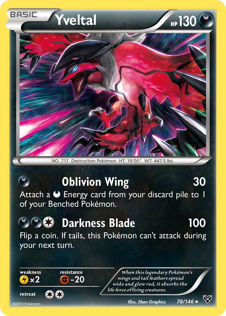 Yveltal (78/146) [XY: Base Set] | Black Swamp Games