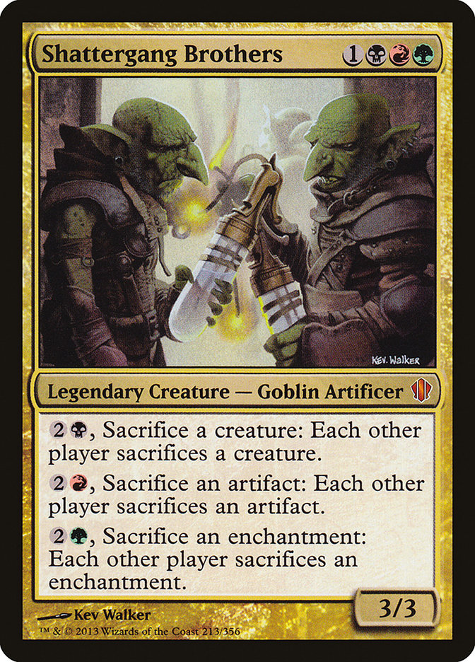 Shattergang Brothers [Commander 2013] | Black Swamp Games