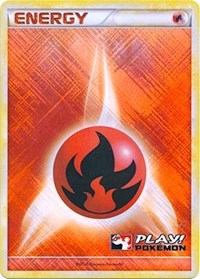 Fire Energy (2010 Play Pokemon Promo) [League & Championship Cards] | Black Swamp Games