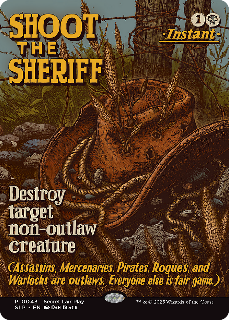 Shoot the Sheriff [Secret Lair Showdown] | Black Swamp Games