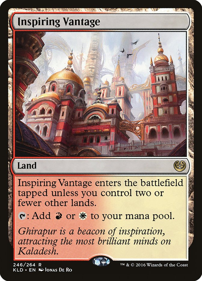 Inspiring Vantage [Kaladesh] | Black Swamp Games