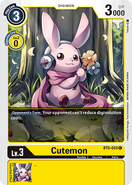 Cutemon [BT5-033] [Battle of Omni] | Black Swamp Games