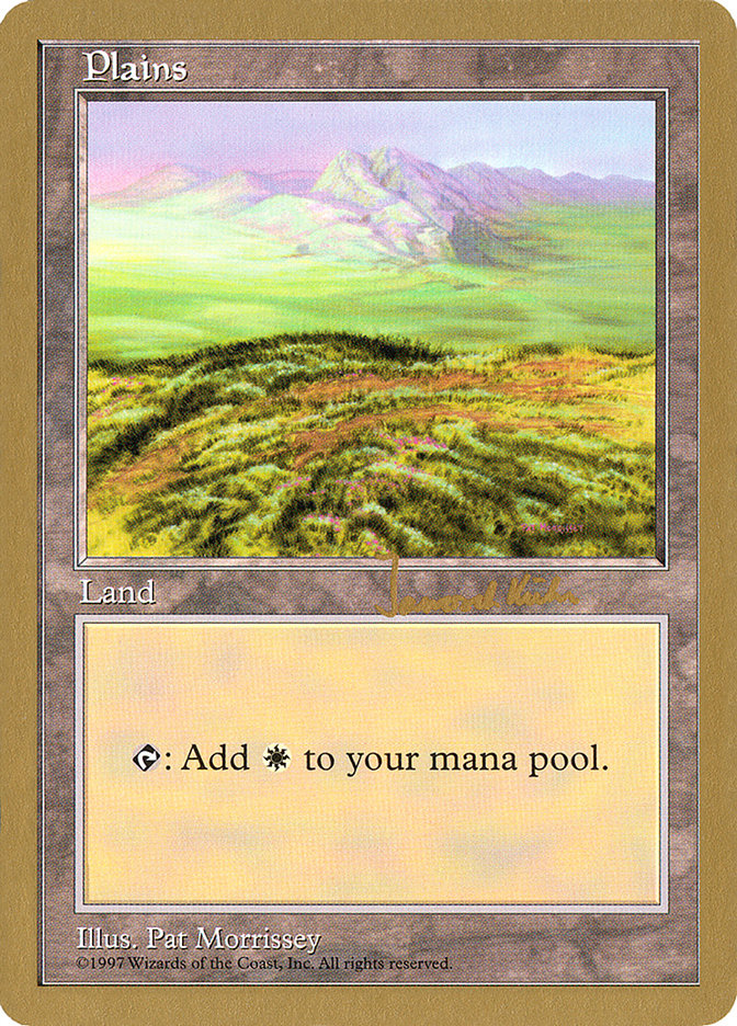 Plains (jk433) (Janosch Kuhn) [World Championship Decks 1997] | Black Swamp Games