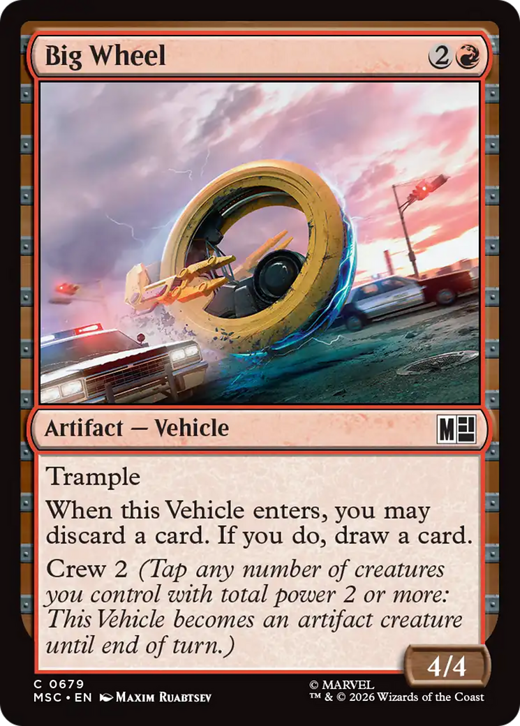 Big Wheel [Marvel Super Heroes Commander] | Black Swamp Games