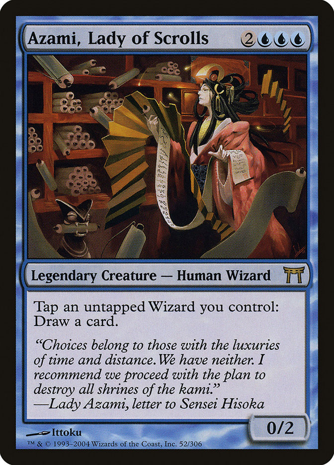 Azami, Lady of Scrolls [Champions of Kamigawa] | Black Swamp Games