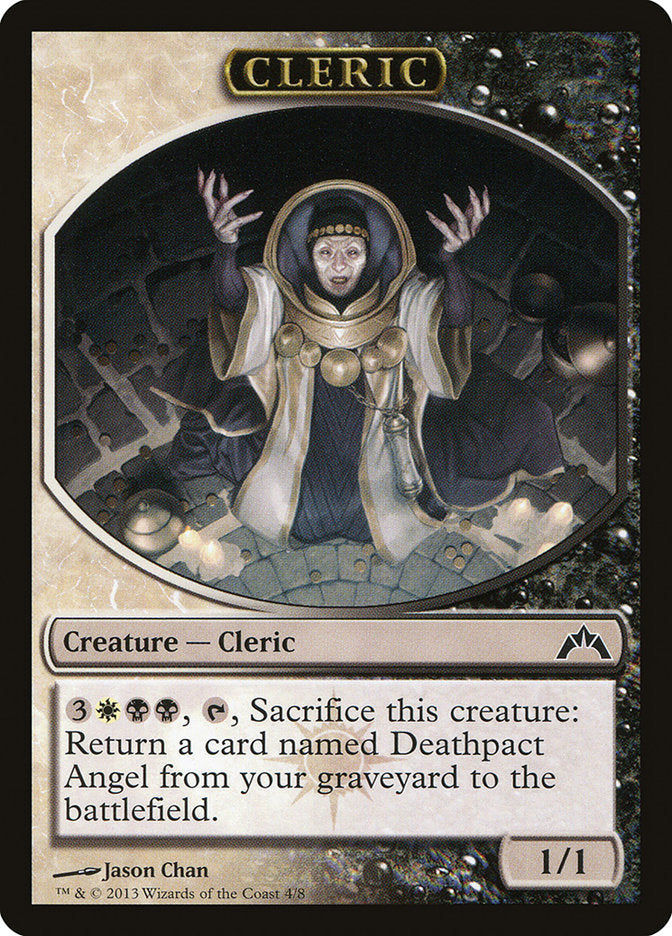 Cleric Token [Gatecrash Tokens] | Black Swamp Games