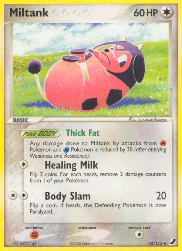 Miltank (42/115) [EX: Unseen Forces] | Black Swamp Games