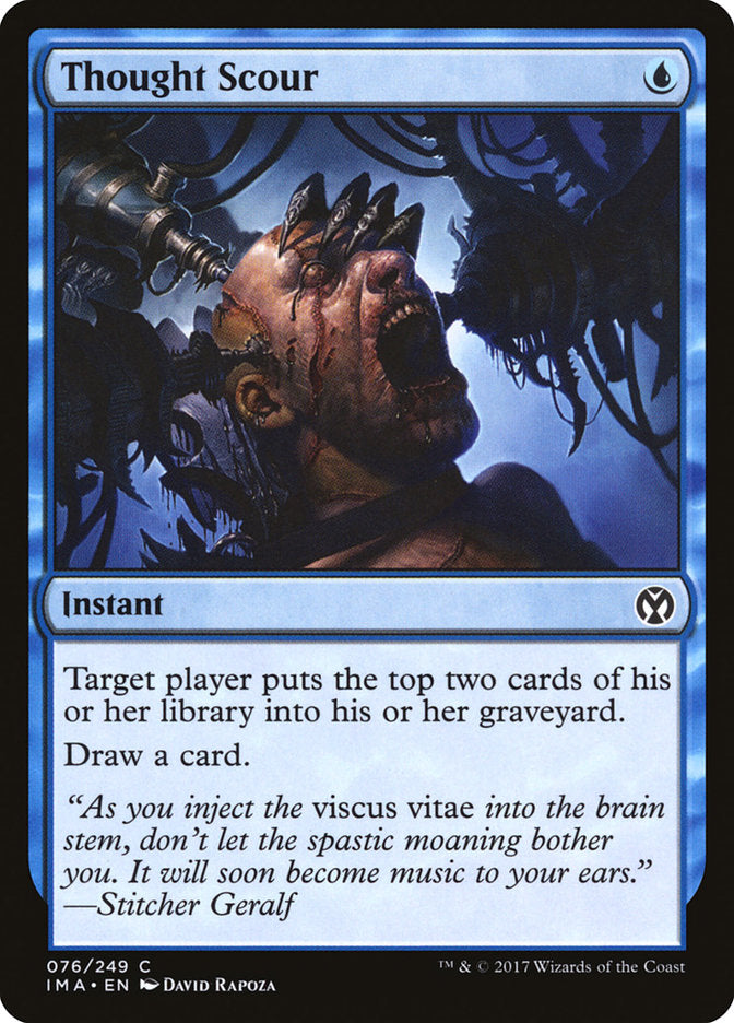 Thought Scour [Iconic Masters] | Black Swamp Games