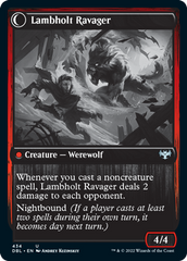 Lambholt Raconteur // Lambholt Ravager [Innistrad: Double Feature] | Black Swamp Games