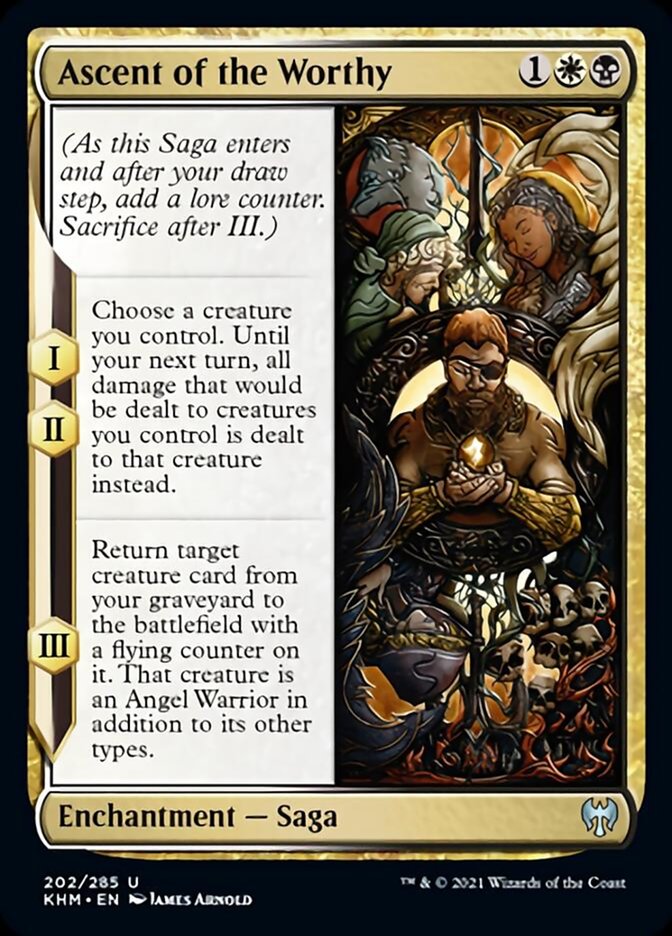 Ascent of the Worthy [Kaldheim] | Black Swamp Games