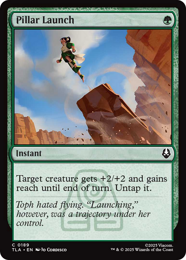 Pillar Launch [Avatar: The Last Airbender] | Black Swamp Games