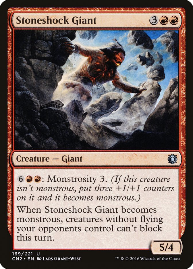 Stoneshock Giant [Conspiracy: Take the Crown] | Black Swamp Games