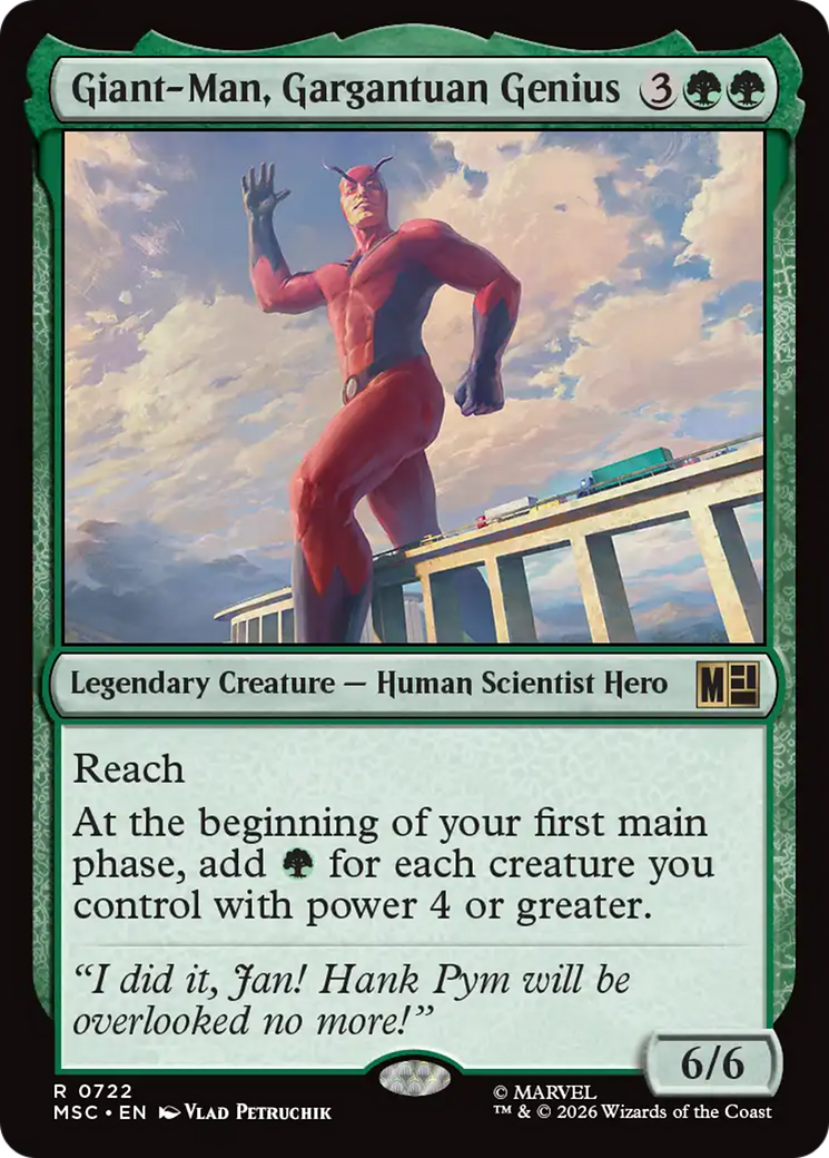Giant-Man, Gargantuan Genius [Marvel Super Heroes Commander] | Black Swamp Games
