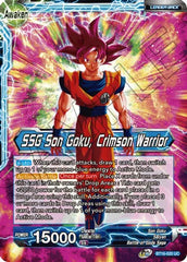 Son Goku // SSG Son Goku, Crimson Warrior (BT16-020) [Realm of the Gods] | Black Swamp Games