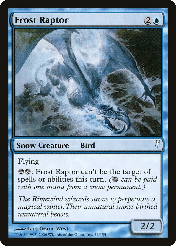 Frost Raptor [Coldsnap] | Black Swamp Games