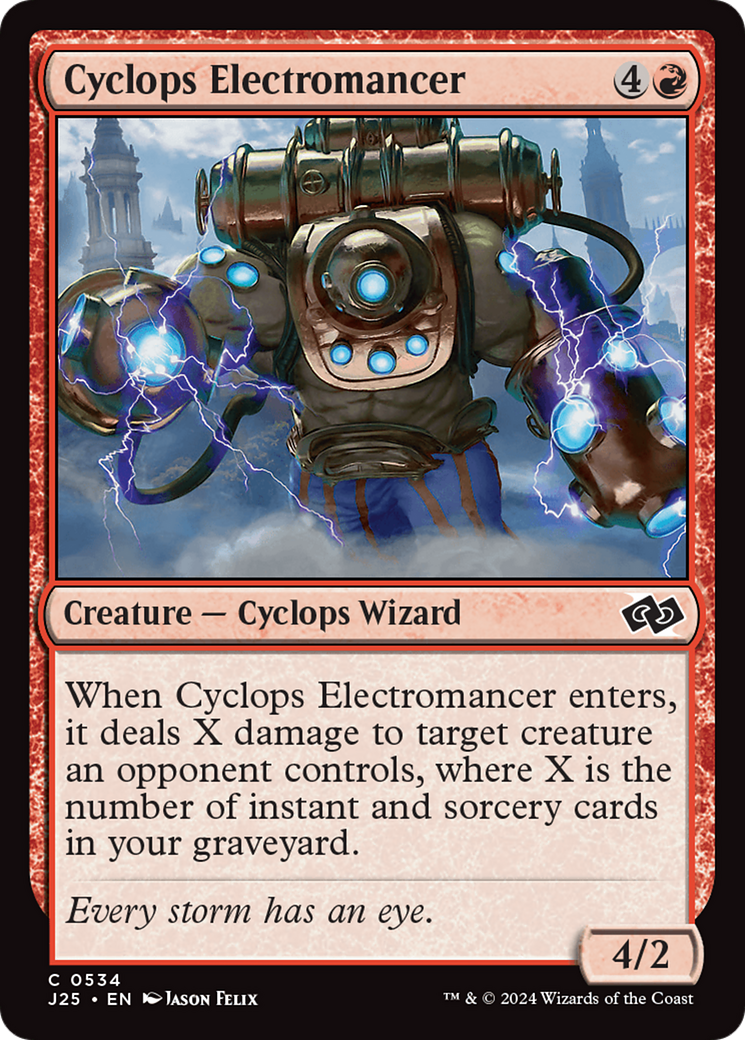 Cyclops Electromancer [Foundations Jumpstart] | Black Swamp Games