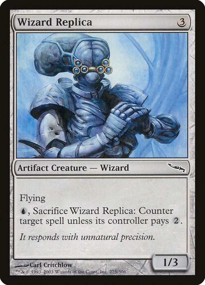 Wizard Replica [Mirrodin] | Black Swamp Games
