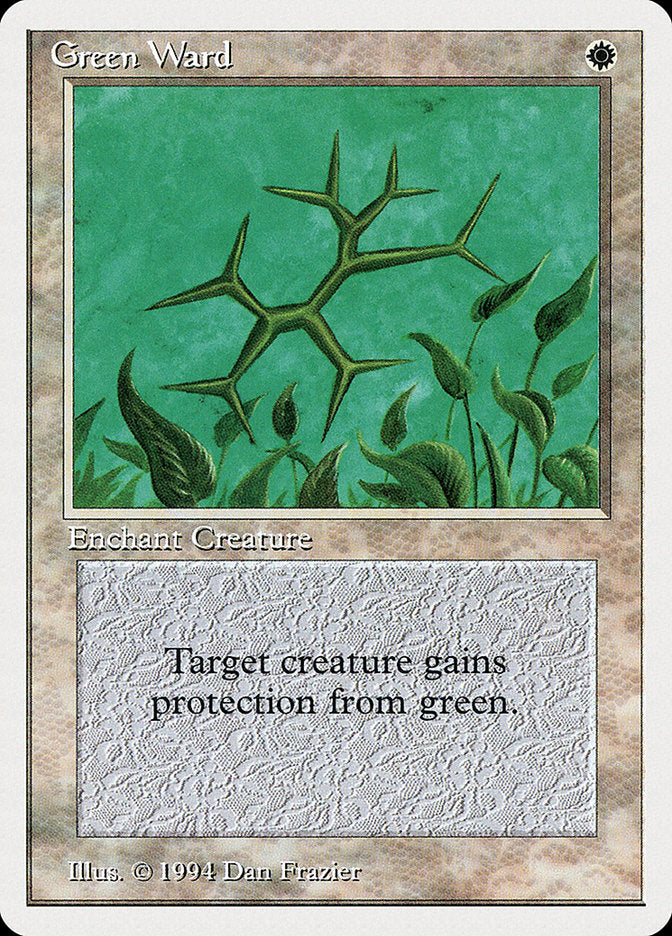 Green Ward [Summer Magic / Edgar] | Black Swamp Games