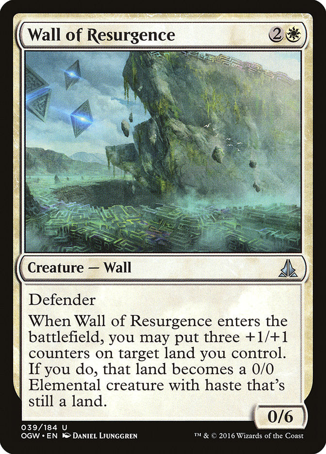 Wall of Resurgence [Oath of the Gatewatch] | Black Swamp Games
