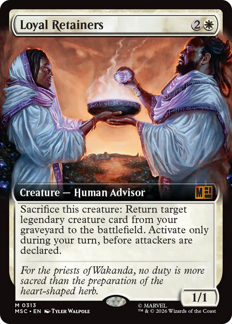 Loyal Retainers (Extended Art) [Marvel Super Heroes Commander] | Black Swamp Games