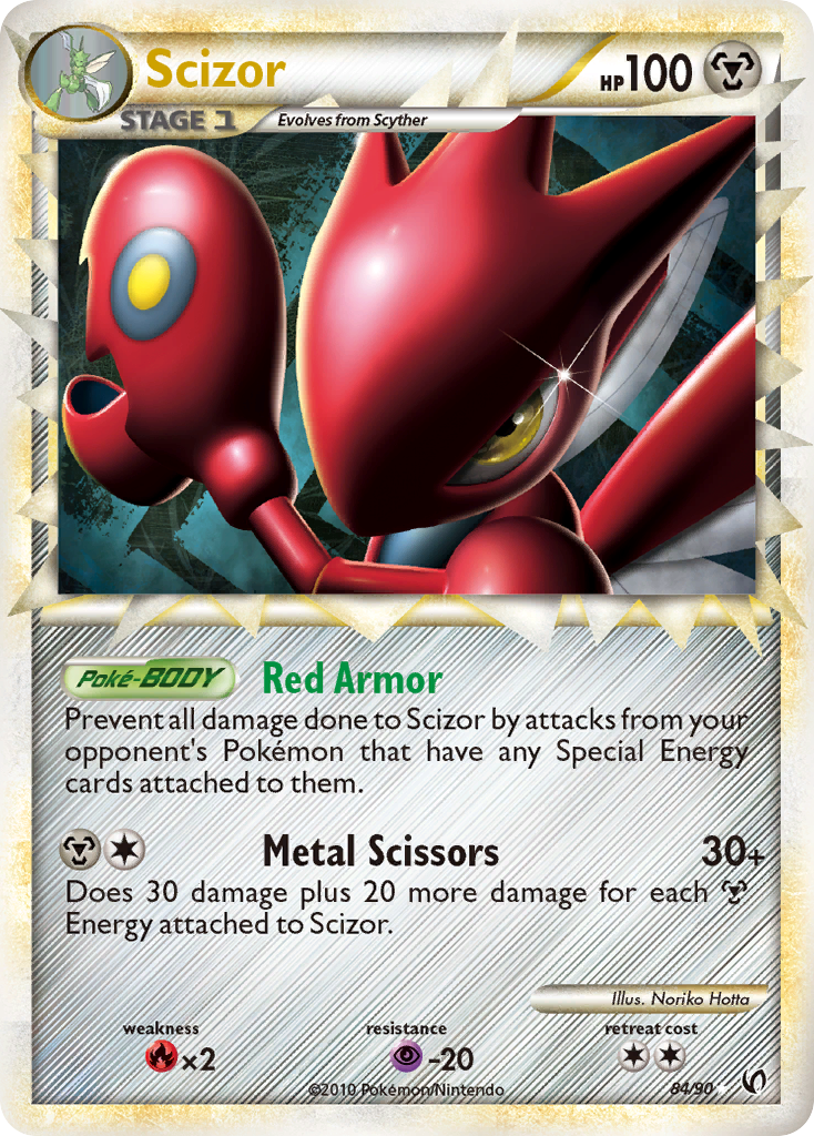 Scizor (84/90) [HeartGold & SoulSilver: Undaunted] | Black Swamp Games