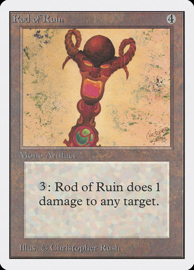 Rod of Ruin [Unlimited Edition] | Black Swamp Games