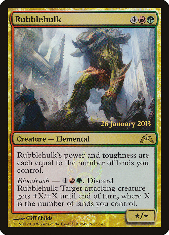 Rubblehulk [Gatecrash Prerelease Promos] | Black Swamp Games