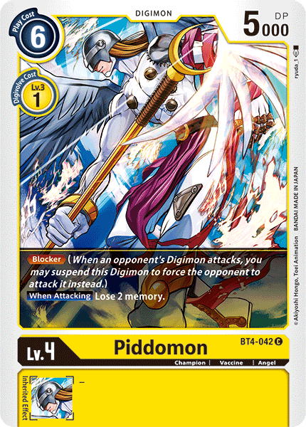 Piddomon [BT4-042] [Great Legend] | Black Swamp Games