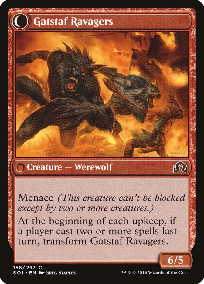Gatstaf Arsonists // Gatstaf Ravagers [Shadows over Innistrad] | Black Swamp Games