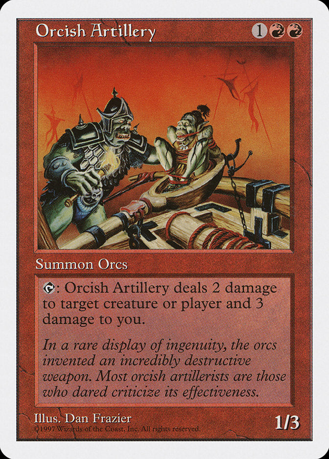Orcish Artillery [Fifth Edition] | Black Swamp Games
