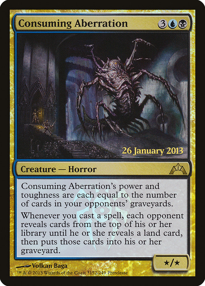 Consuming Aberration [Gatecrash Prerelease Promos] | Black Swamp Games
