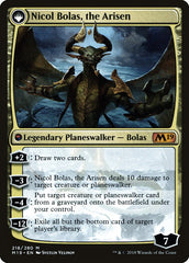Nicol Bolas, the Ravager // Nicol Bolas, the Arisen [Core Set 2019 Prerelease Promos] | Black Swamp Games